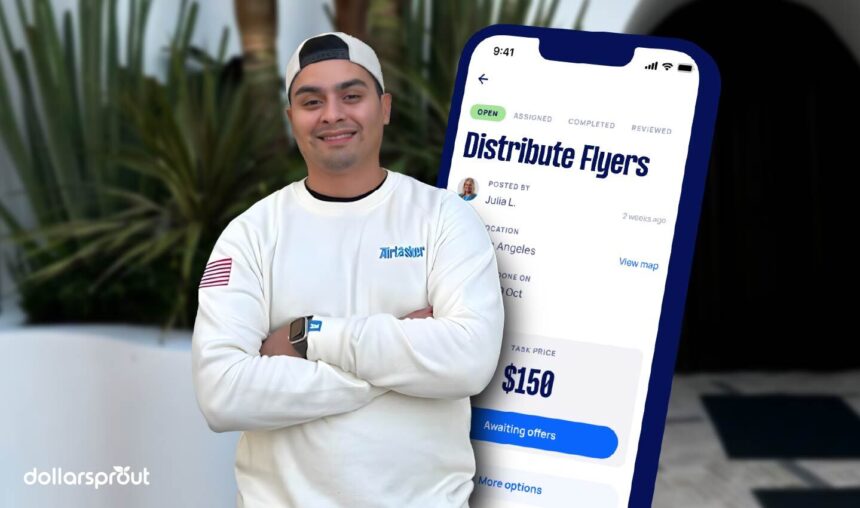 This “Tasker” Makes $1,000/Week Handing Out Flyers for Businesses