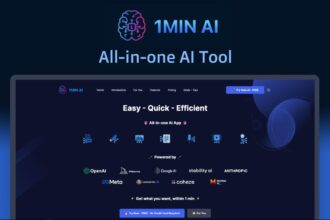 Generate 1,000+ Marketing Images This Month: 1min.AI Now $79.97 for Life