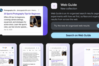 Web Guide: Google’s New AI Search Experiment