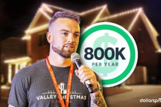 He Started a Holiday Light Hanging Gig  — Now He Makes $800K/Year