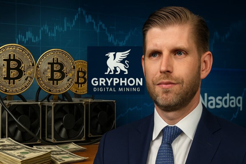 Eric Trump launches the challenge to crypto mining and Bitcoin: $350 million merger and debut on Nasdaq