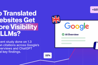 Data: Translated Sites See 327% More Visibility in AI Overviews