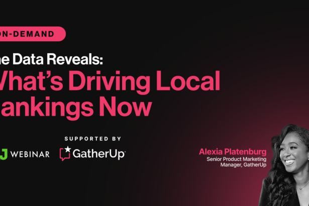 The Data Reveals: What’s Driving Local Rankings Now